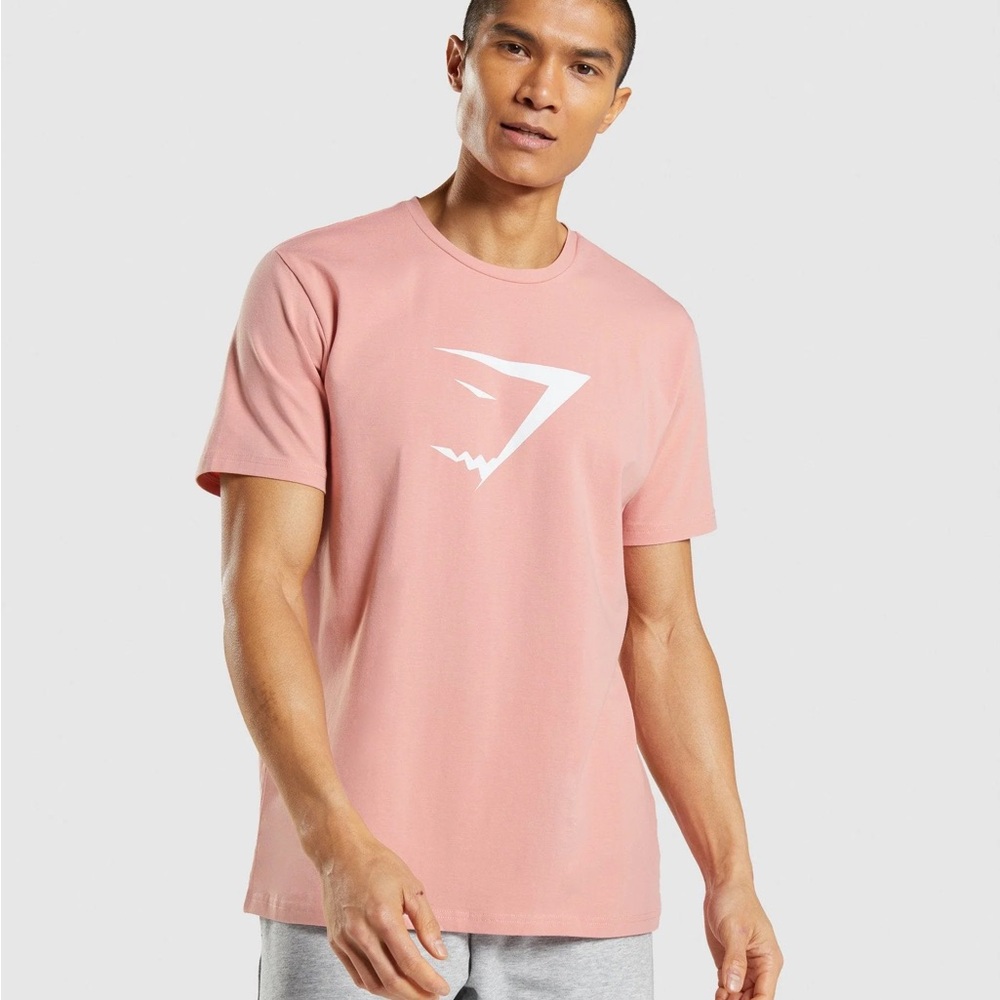 Gymshark Pink Logo T-Shirt (Men’s)